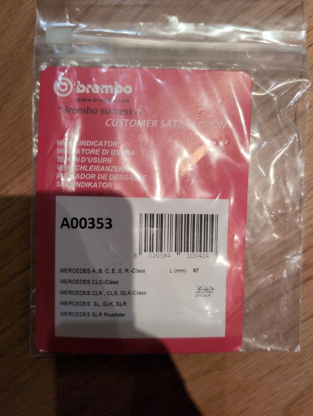 Pastillas de freno delanteras ICER 18221 Nuevas 