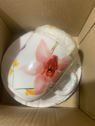 2 tazze per tisana con piattino