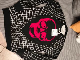 Maglione uomo MILLION&MAN nero e rosso