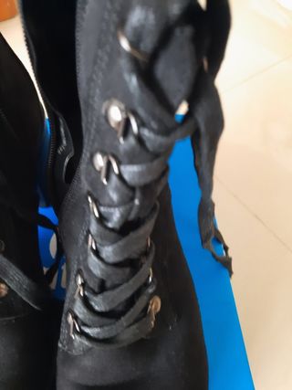 Botines Mustang Negro Talla 39