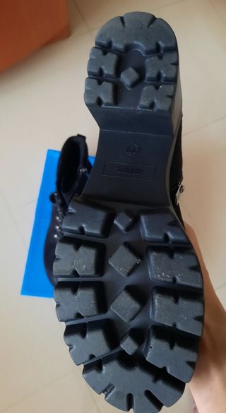 Botines Mustang Negro Talla 39