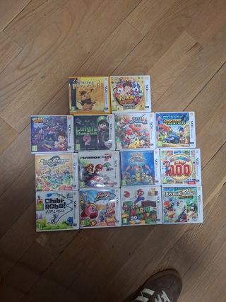 Lote Juegos Nintendo 3DS