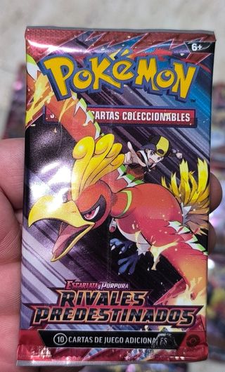 Cartas Pokémon Expositor 18 Sobres Rivales Predest
