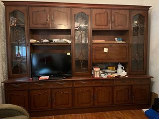 Mueble Salón Madera Maciza