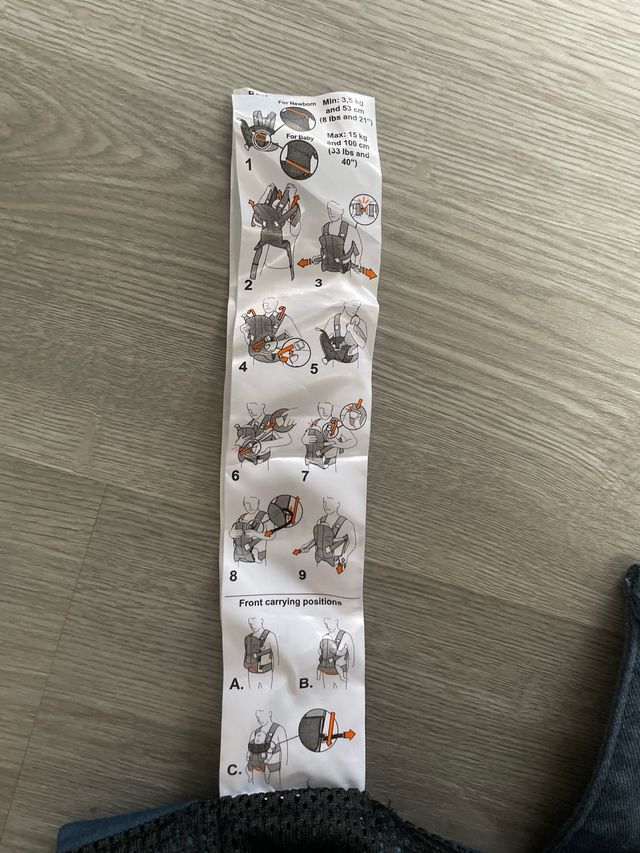 Portabebés BabyBjörn One Azul