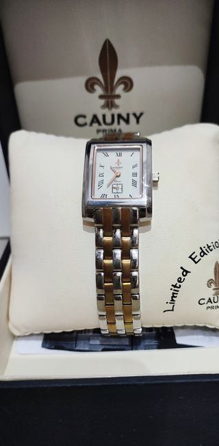 Reloj Cauny bicolor