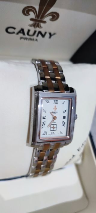 Reloj Cauny bicolor