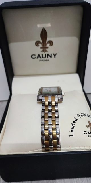 Reloj Cauny bicolor