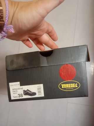 Zapatos de seguridad Paredes talla 38