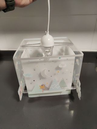 Lámpara infantil tren nocturno