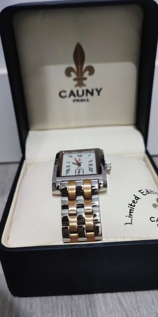 Reloj Cauny Oro y Plata