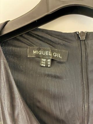 Vestido largo Miguel Gil