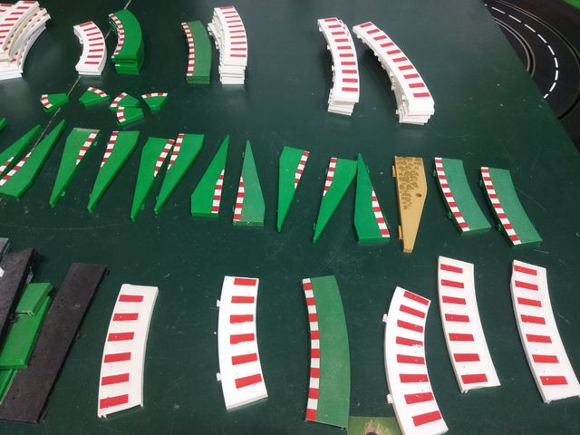 Scalextric Bordes Pista Arcenes Pianos Slot