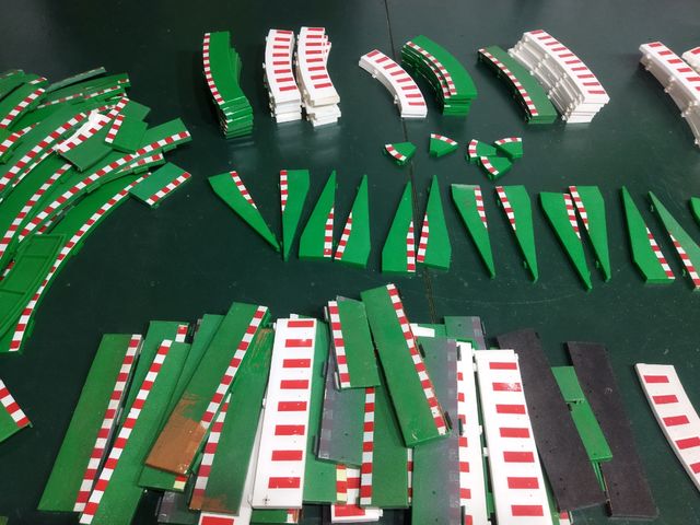 Scalextric Bordes Pista Arcenes Pianos Slot