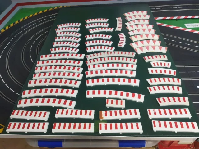 Scalextric Bordes Pista Arcenes Pianos Slot