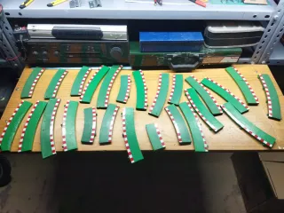 Scalextric Bordes Pista Arcenes Pianos Slot