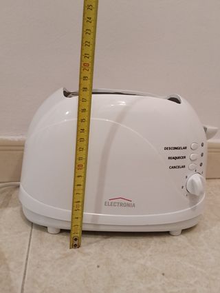 Tostadora Blanca Electrónia
