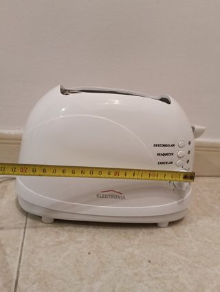 Tostadora Blanca Electrónia
