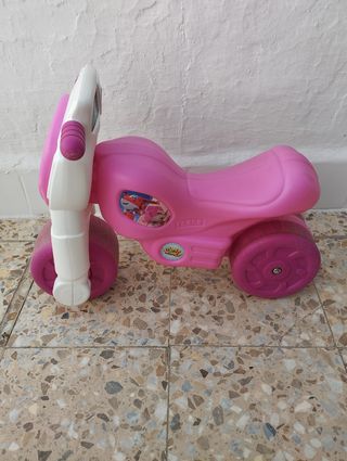 Moto infantil rosa