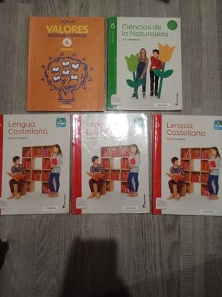 Libros de 6 primaria