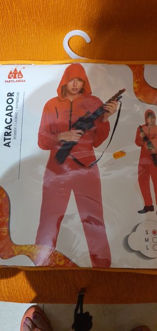 Disfraz adulto mono rojo