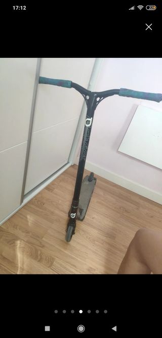 Bicicleta bmx + scooter freestyle