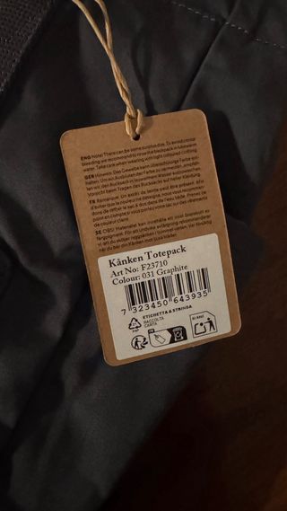 Mochila Totepack Kanken Gris Oscuro
