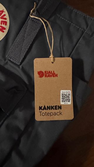 Mochila Totepack Kanken Gris Oscuro