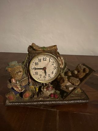 Orologio da tavolo con orsetti