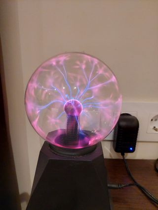 Bola de plasma decorativa