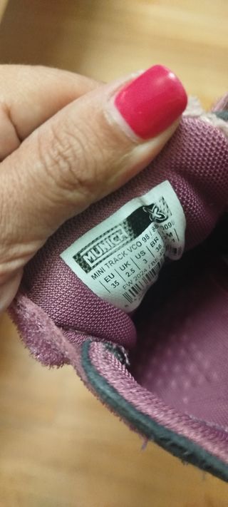 Zapatillas Munich Talla 35