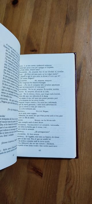 Libro "El Rei Lear"- William Shakespeare, catalan