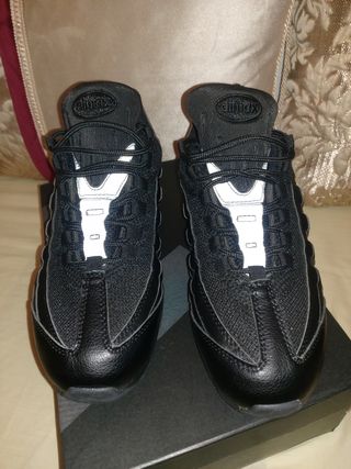 Nike Airmax  95 Negro sin caja usos 1 proba 