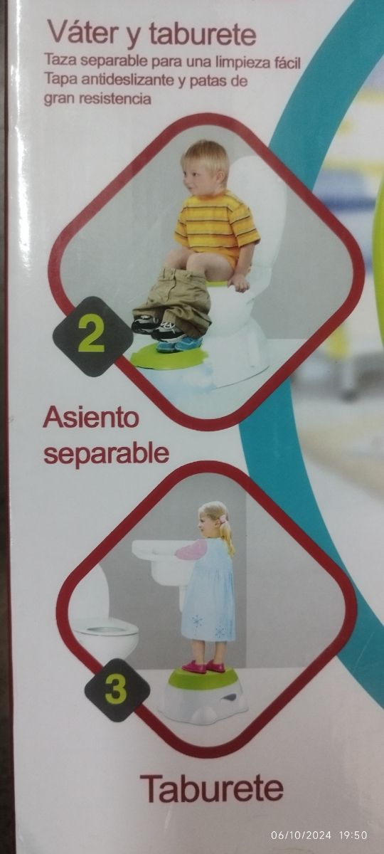 Baby WC Vaso y Taburete Infantil