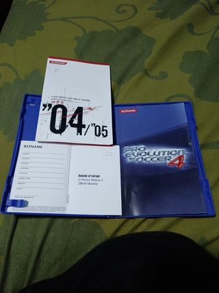 Pro Evolution Soccer 4 PS2 Konami