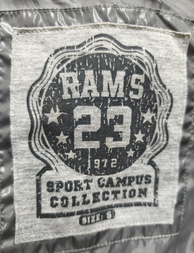 Chaqueta Gris Estilo Bomber