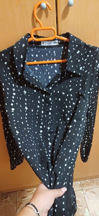 Blusa Mango Talla S Estampado