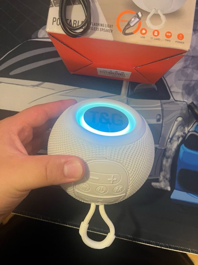 Cassa Bluetooth T&G TG-337 Bianca