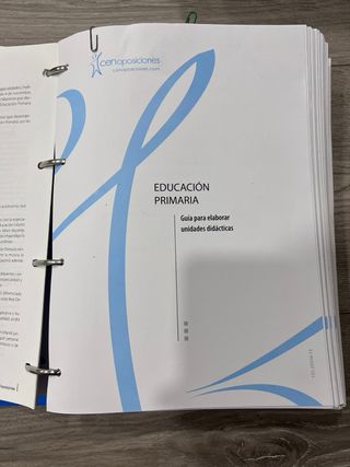 temario oposición primaria maestros Madrid