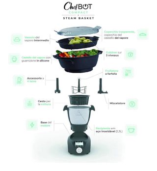 CHEFBOT COMPACT - Robot da Cucina Multifunzione