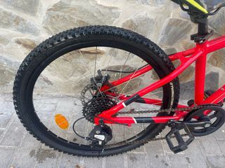 Bicicleta de Montaña Rockrider Roja