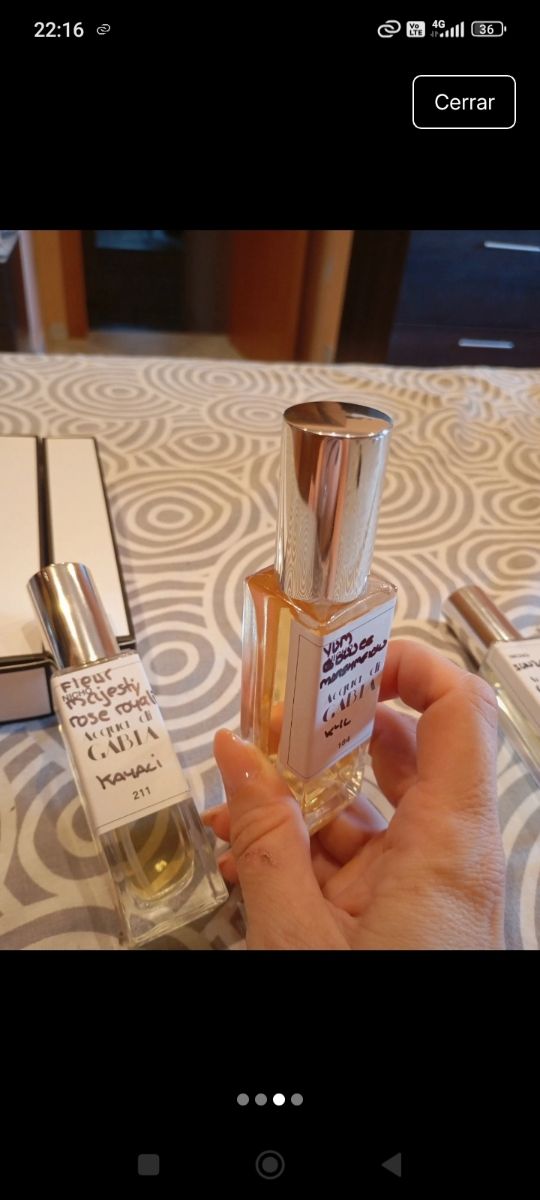 2 perfumes sin uso  30 ml