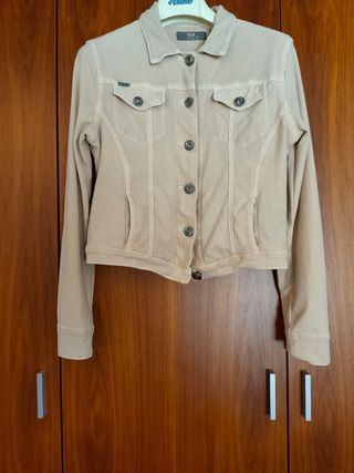 Cazadora TCN Beige Stretch