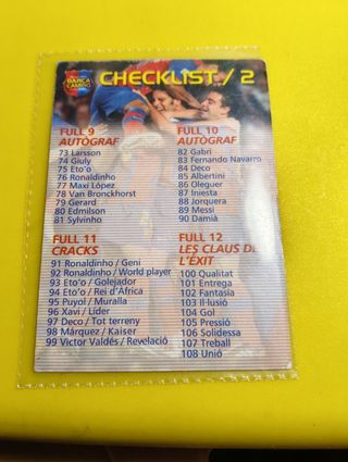 Megacracks Panini Checklist 2