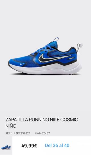 Zapatillas Running Nike Cosmic Runner GS
