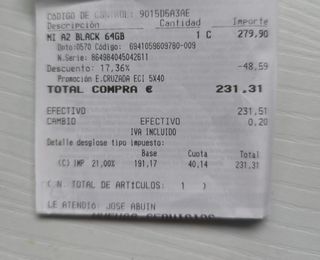 Xiaomi Mi A2 Android One