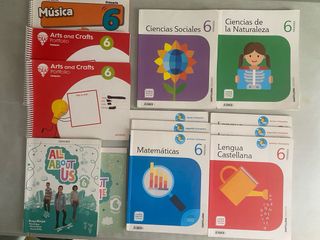 Libros 6° de Primaria.