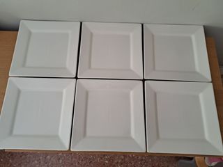 Vajilla cuadrada 6 servicios
