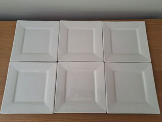 Vajilla cuadrada 6 servicios