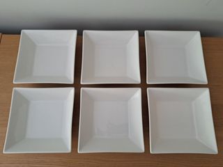 Vajilla cuadrada 6 servicios